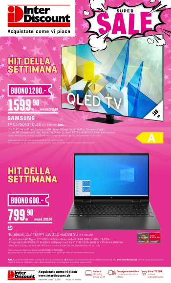 Volantino Interdiscount - 15.2.2021 - 21.2.2021.