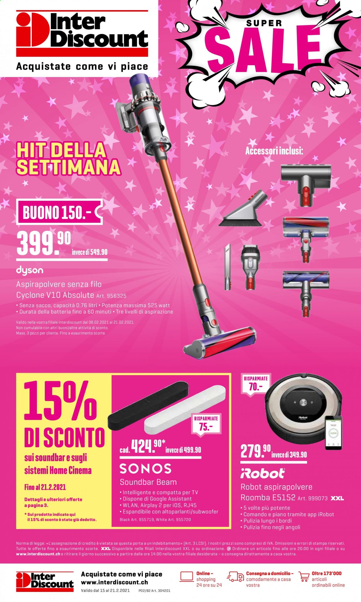 Catalogue Interdiscount - 15.2.2021 - 21.2.2021. Page 20