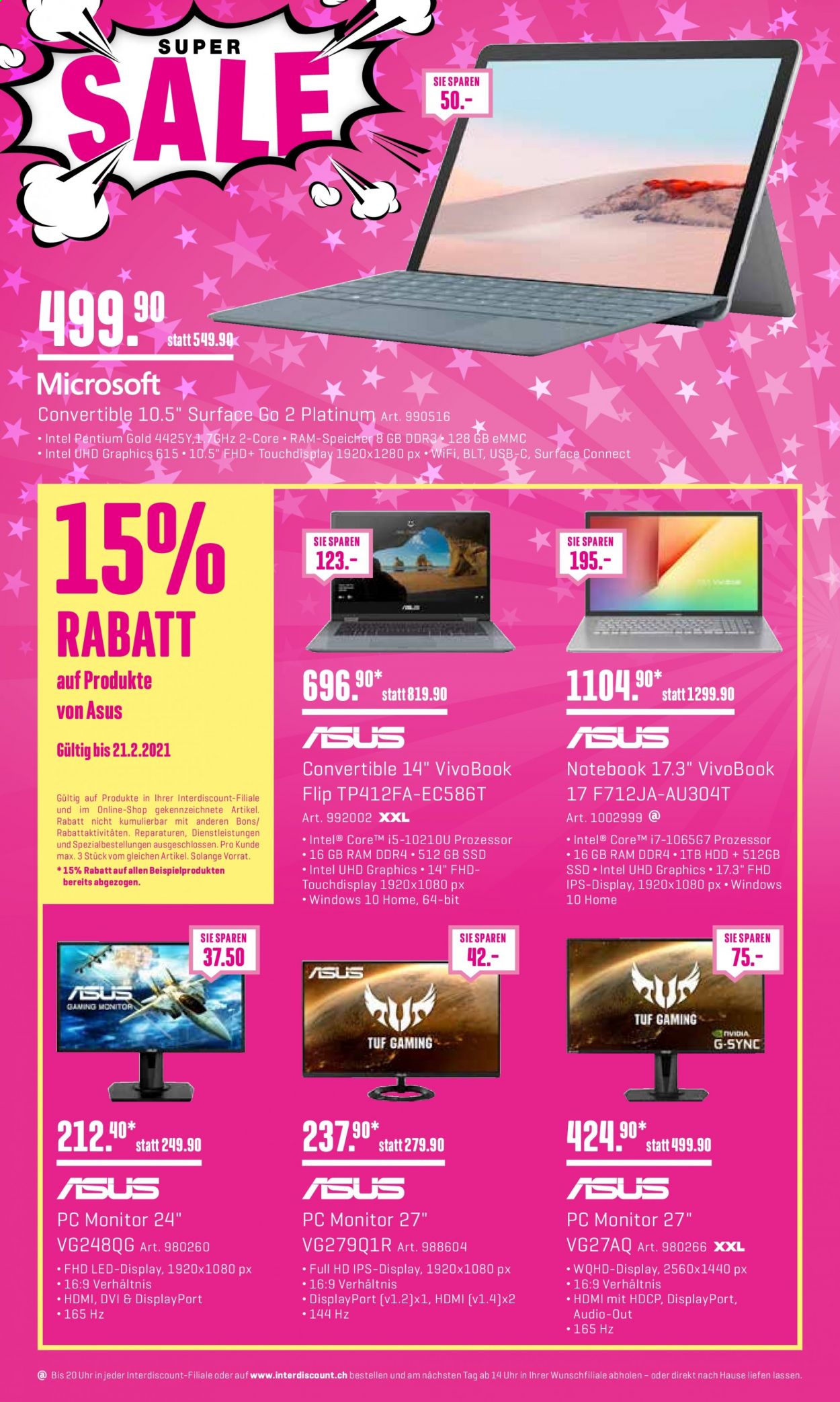 Catalogue Interdiscount - 15.2.2021 - 21.2.2021. Page 8