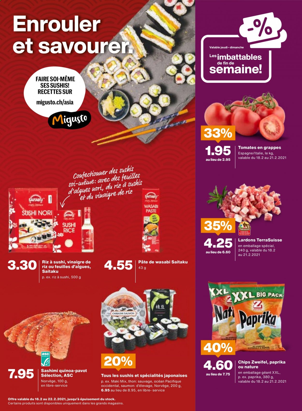 Prospekt Migros - 16.2.2021 - 22.2.2021. Seite 16