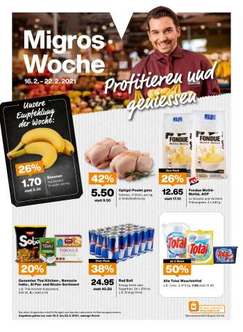 Catalogue Migros - 16.2.2021 - 22.2.2021.