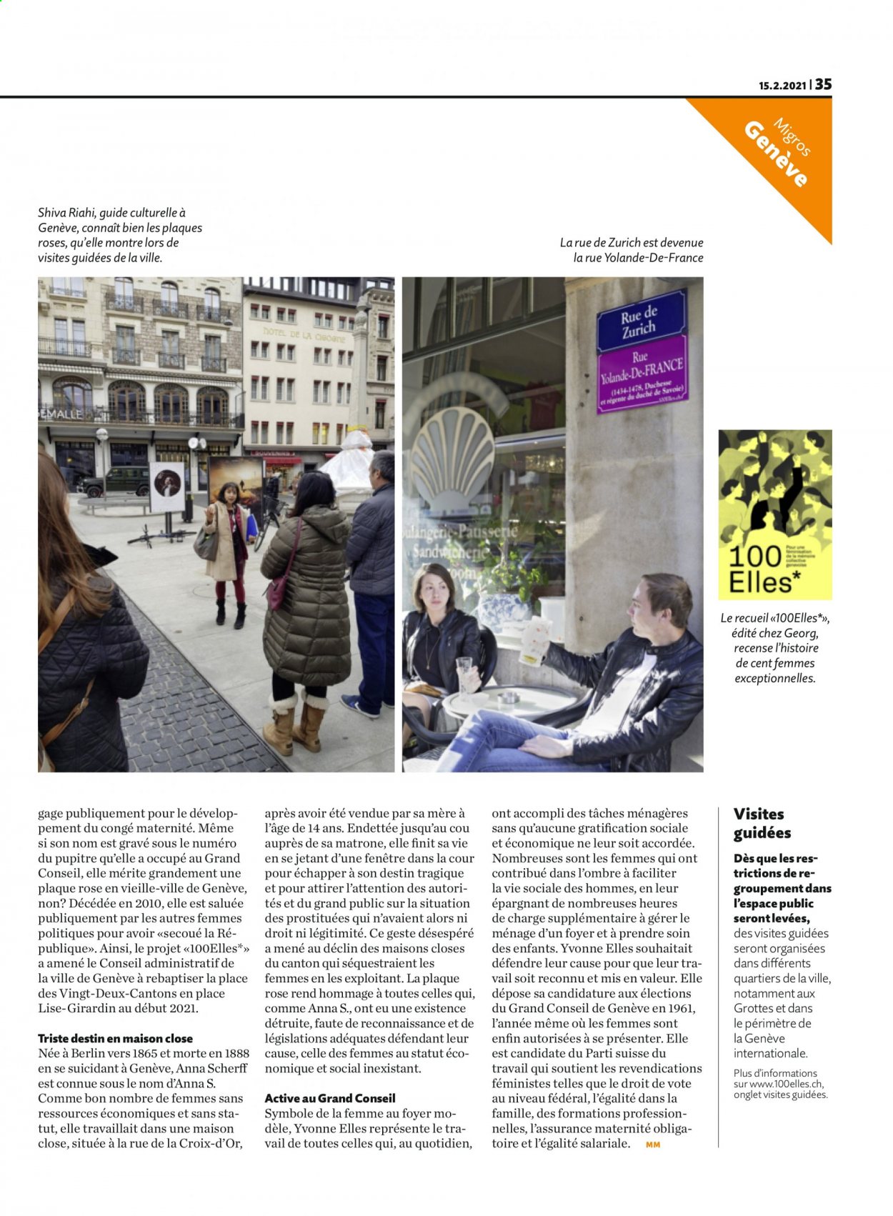 Prospekt Migros - 15.2.2021 - 21.2.2021. Seite 35
