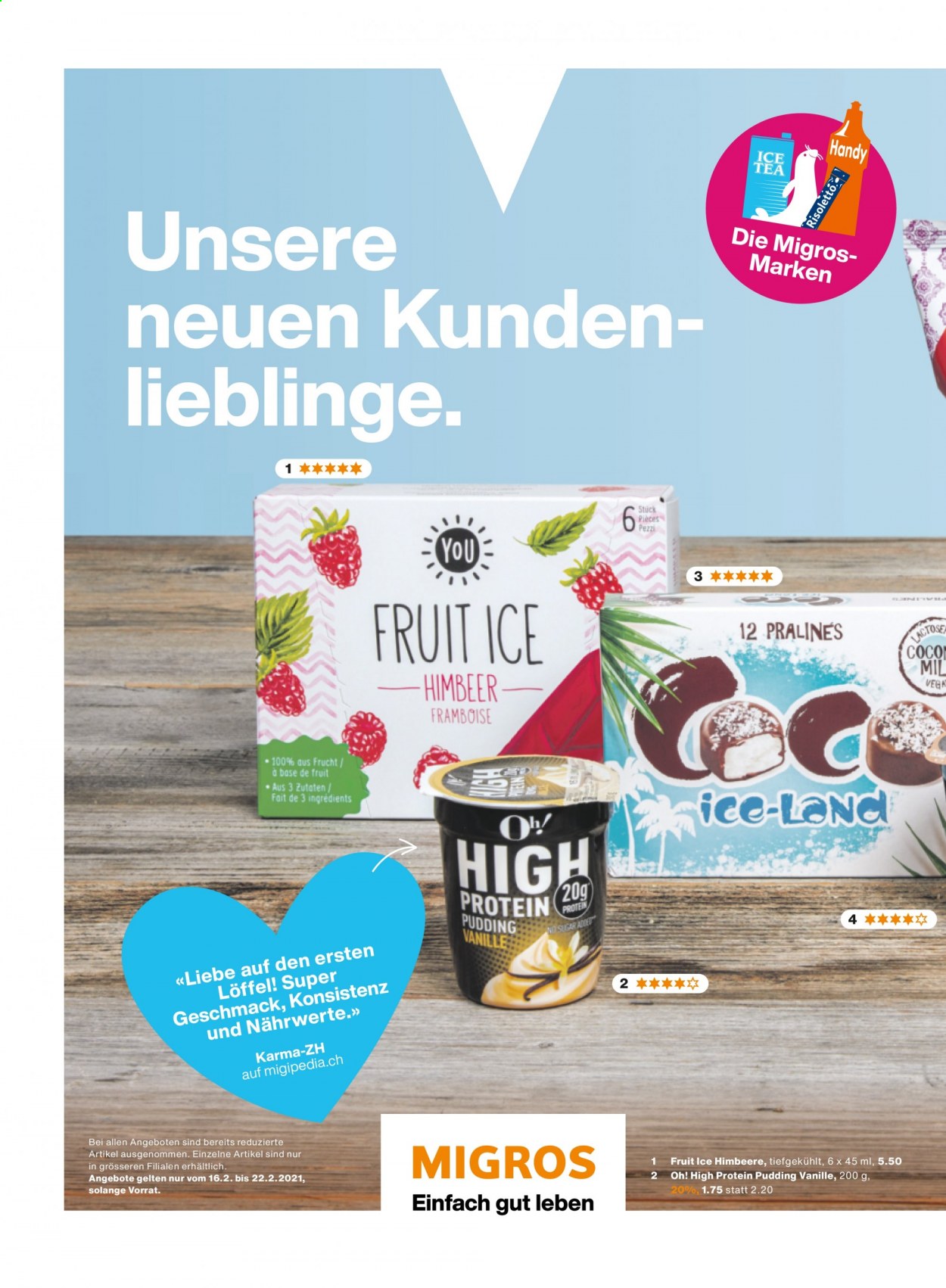 Prospekt Migros - 15.2.2021 - 21.2.2021. Seite 2