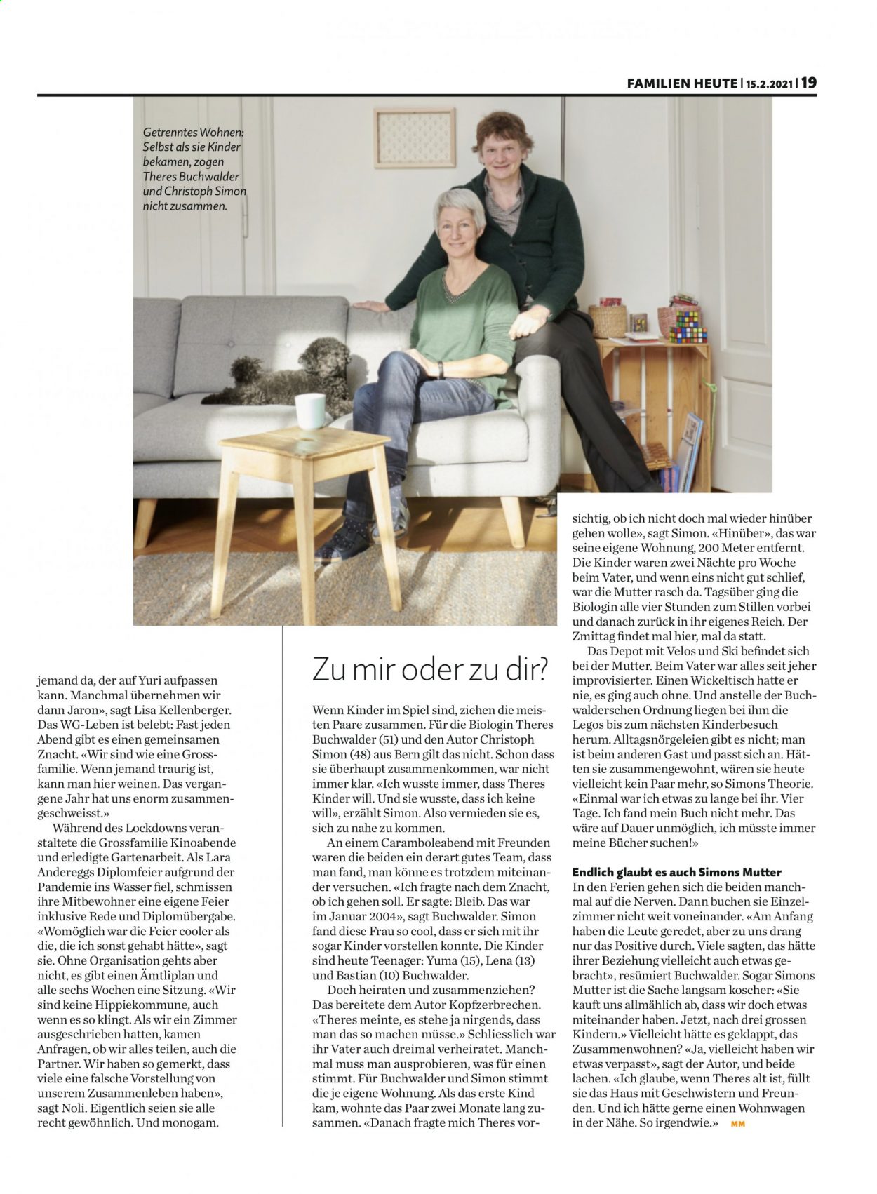 Prospekt Migros - 15.2.2021 - 21.2.2021. Seite 19