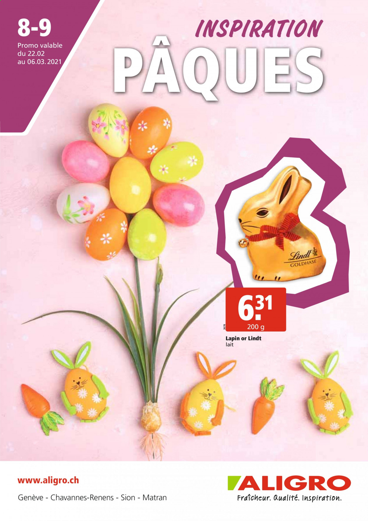 Volantino ALIGRO - 22.2.2021 - 6.3.2021. Pagina 1