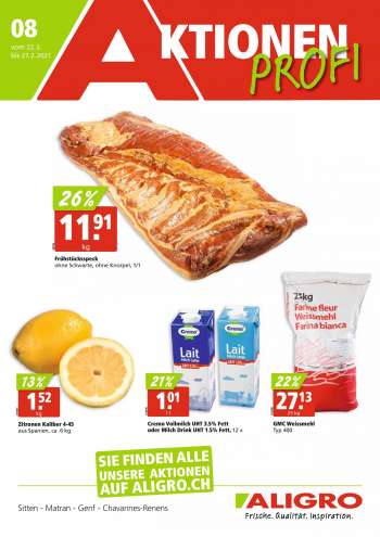 Catalogue ALIGRO - 22.2.2021 - 27.2.2021.