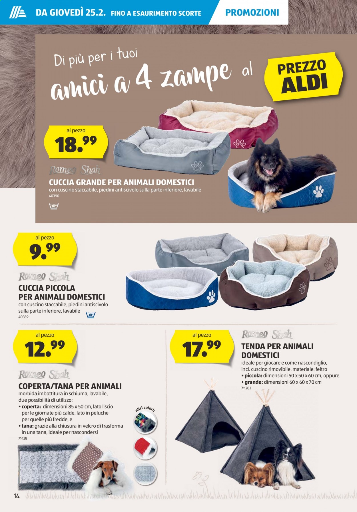 Volantino Aldi - 25.2.2021 - 3.3.2021. Pagina 14