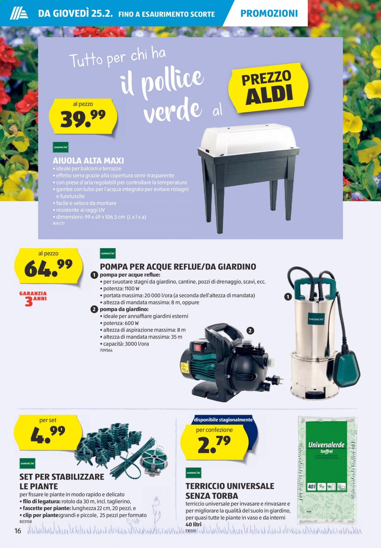 Volantino Aldi - 25.2.2021 - 3.3.2021. Pagina 16