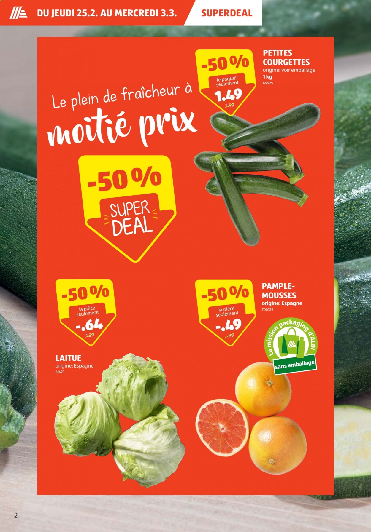 Prospekt Aldi - 25.2.2021 - 3.3.2021. Seite 2