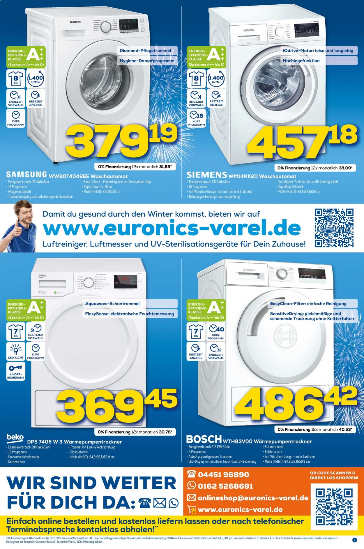 Euronics Prospekte  - 1.01.2021 - 7.01.2021. Seite 7