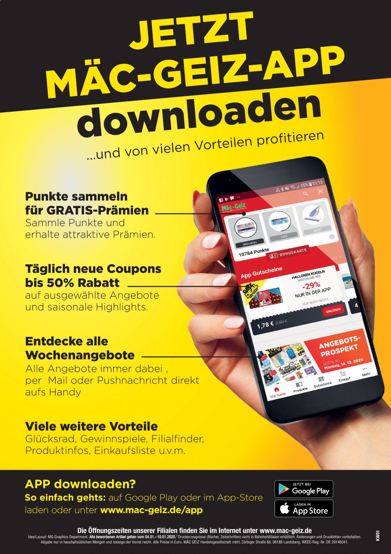 Mäc-Geiz Prospekte  - 4.01.2021 - 10.01.2021. Seite 5