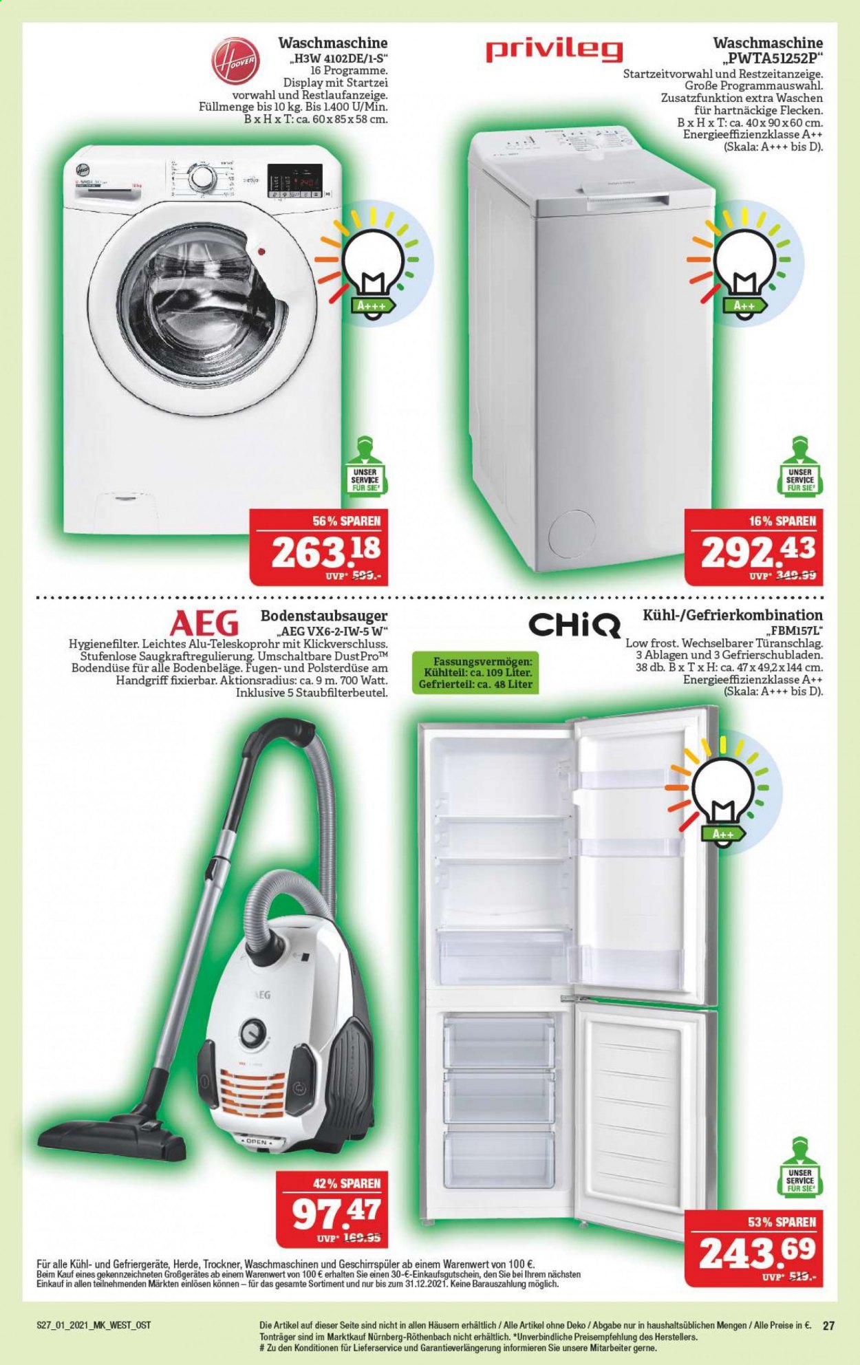 Marktkauf Prospekte  - 4.01.2021 - 9.01.2021. Seite 31