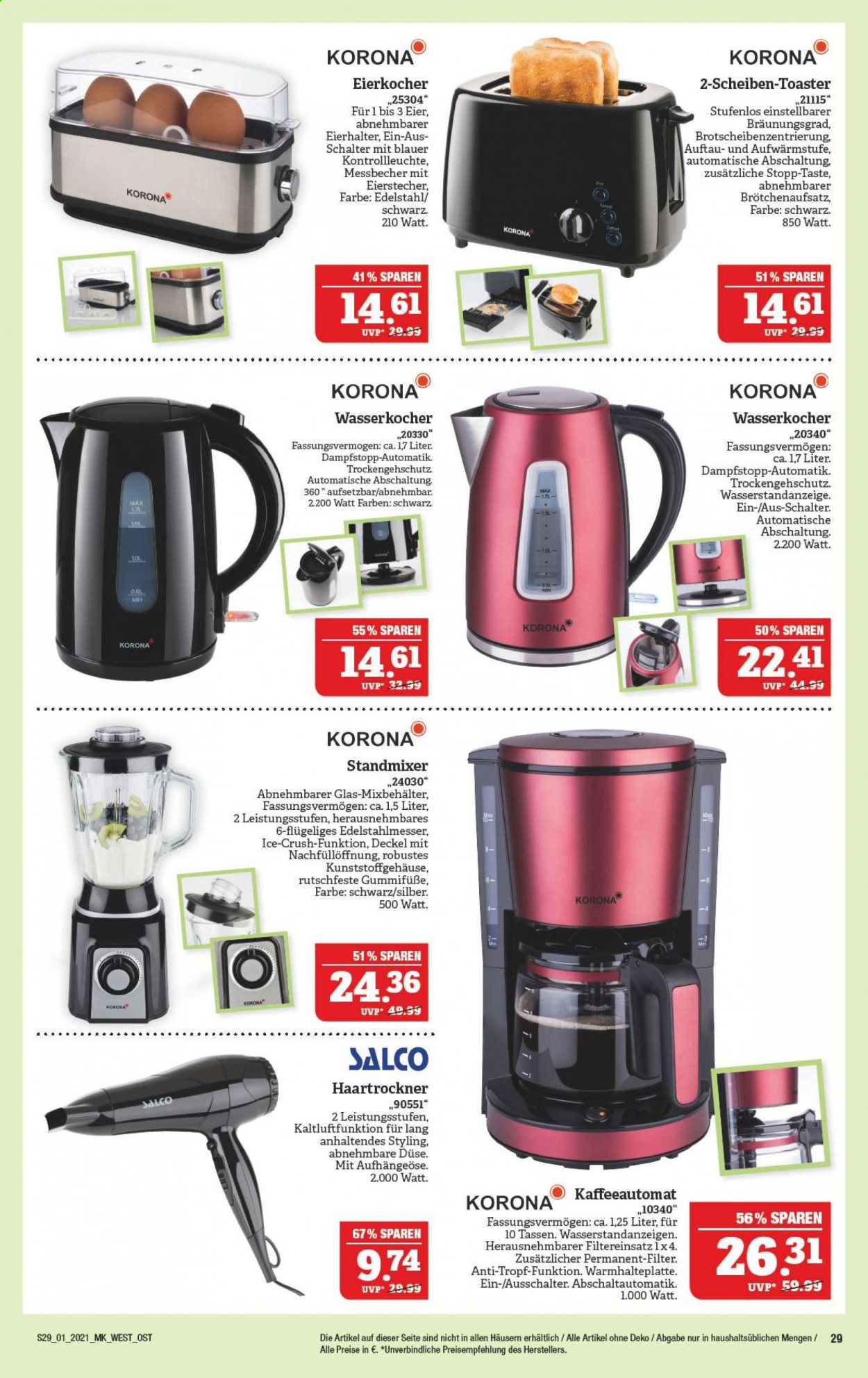 Marktkauf Prospekte  - 4.01.2021 - 9.01.2021. Seite 33