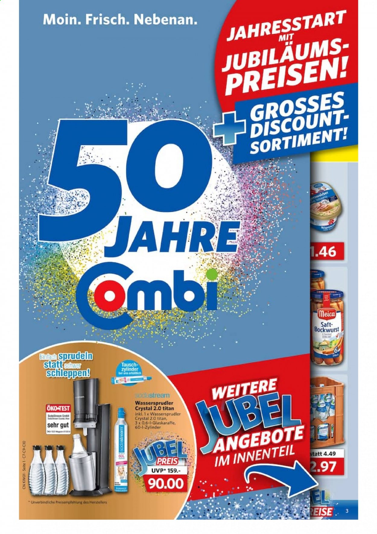Combi Prospekte  - 4.01.2021 - 9.01.2021. Seite 1