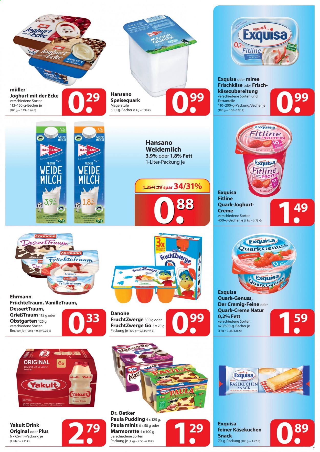 famila Prospekte  - 4.01.2021 - 9.01.2021. Seite 7