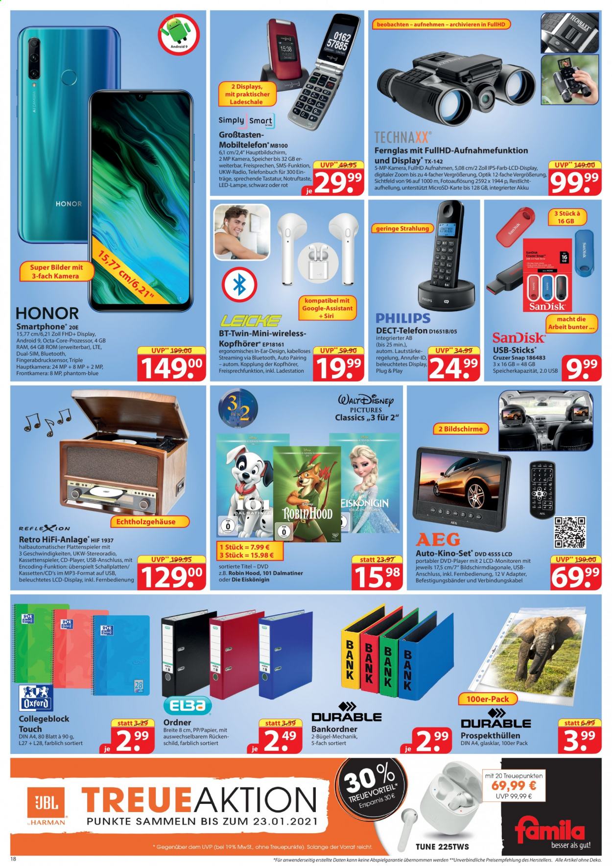 famila Prospekte  - 4.01.2021 - 9.01.2021. Seite 18