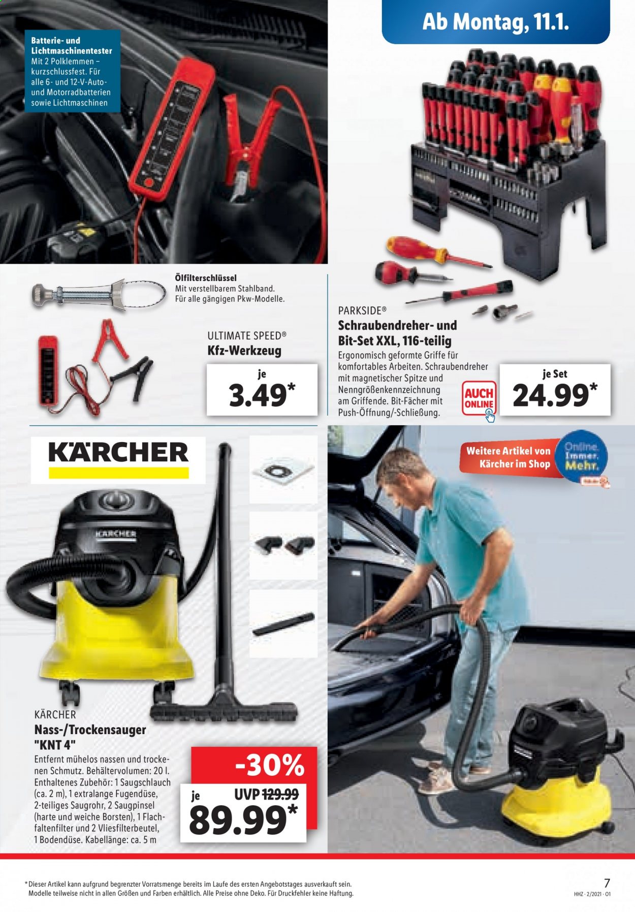 Lidl Prospekte  - 11.01.2021 - 16.01.2021. Seite 7