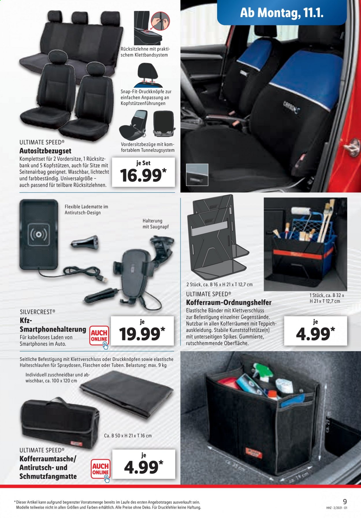 Lidl Prospekte  - 11.01.2021 - 16.01.2021. Seite 9