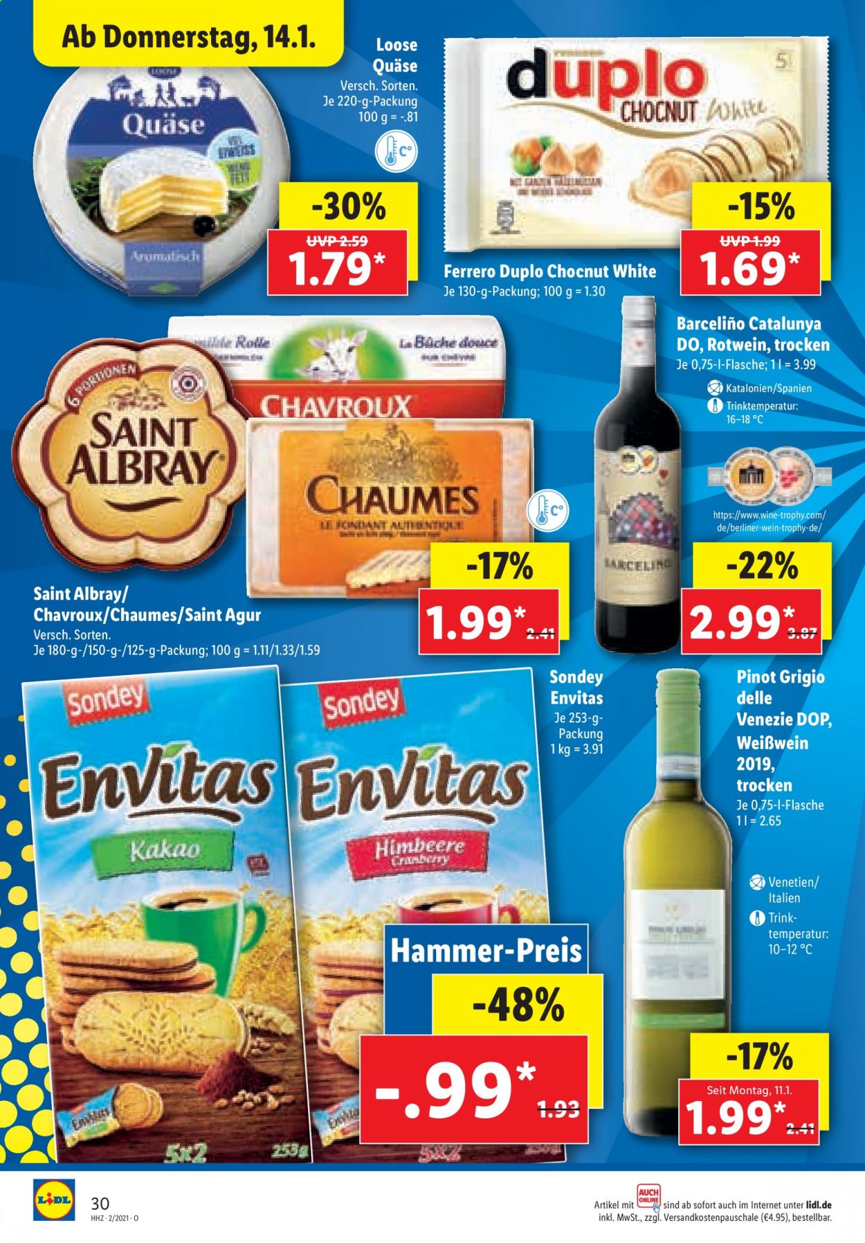 Lidl Prospekte  - 11.01.2021 - 16.01.2021. Seite 30