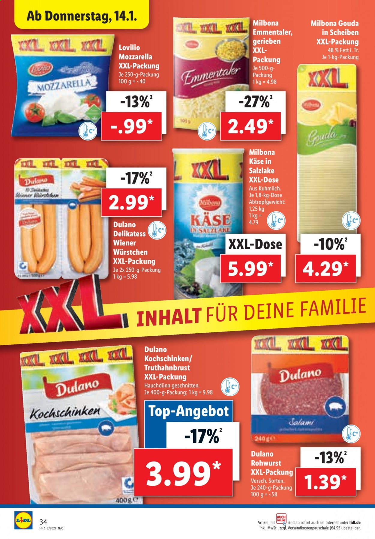 Lidl Prospekte  - 11.01.2021 - 16.01.2021. Seite 34