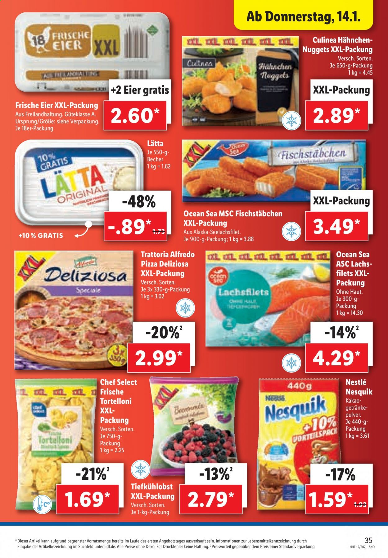 Lidl Prospekte  - 11.01.2021 - 16.01.2021. Seite 35