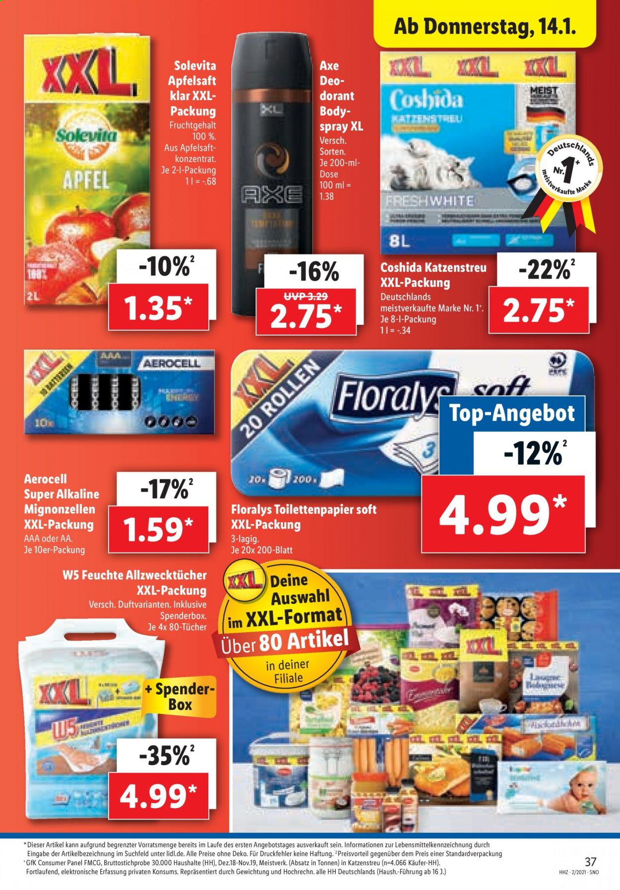 Lidl Prospekte  - 11.01.2021 - 16.01.2021. Seite 37