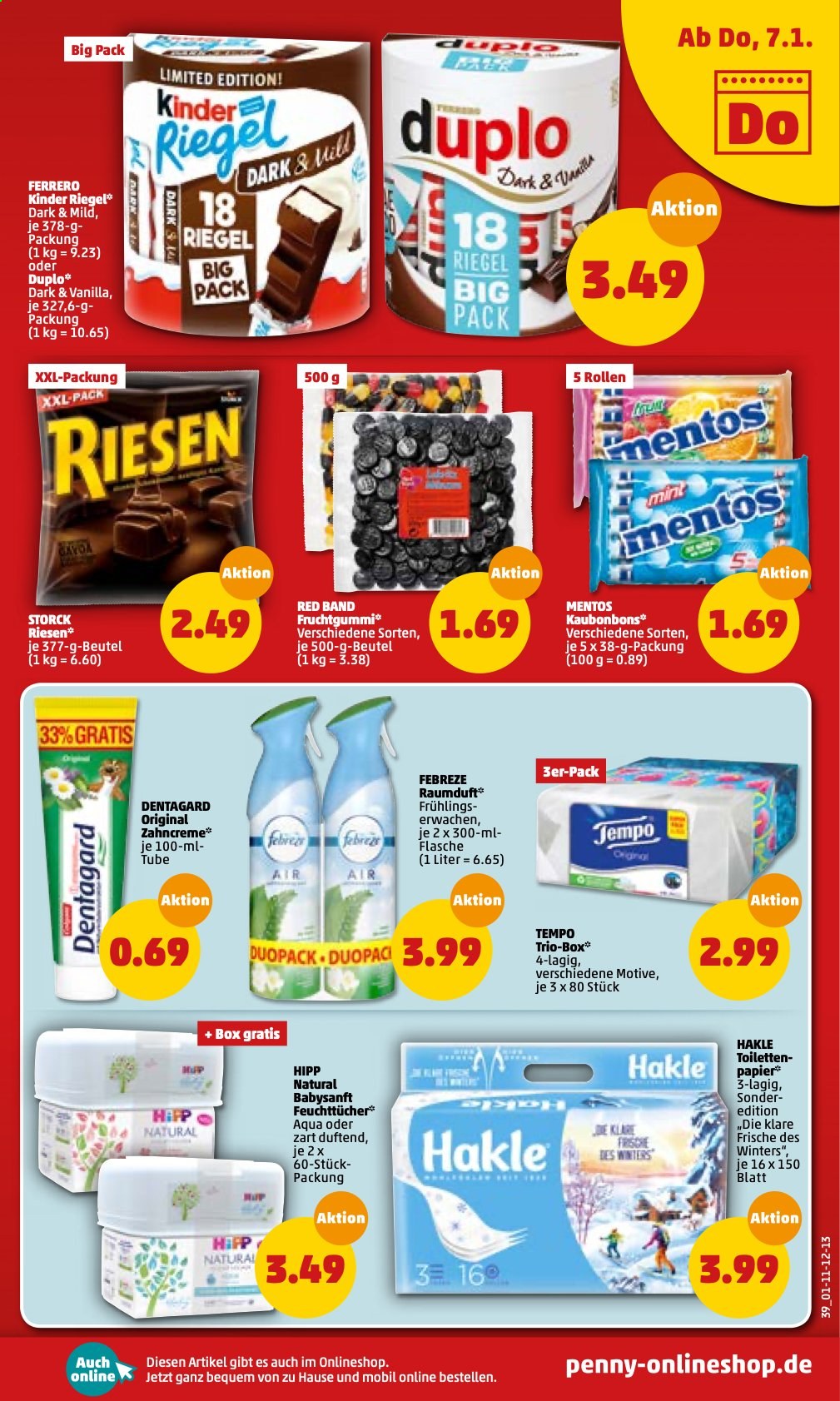 Penny Prospekte  - 4.01.2021 - 9.01.2021. Seite 40