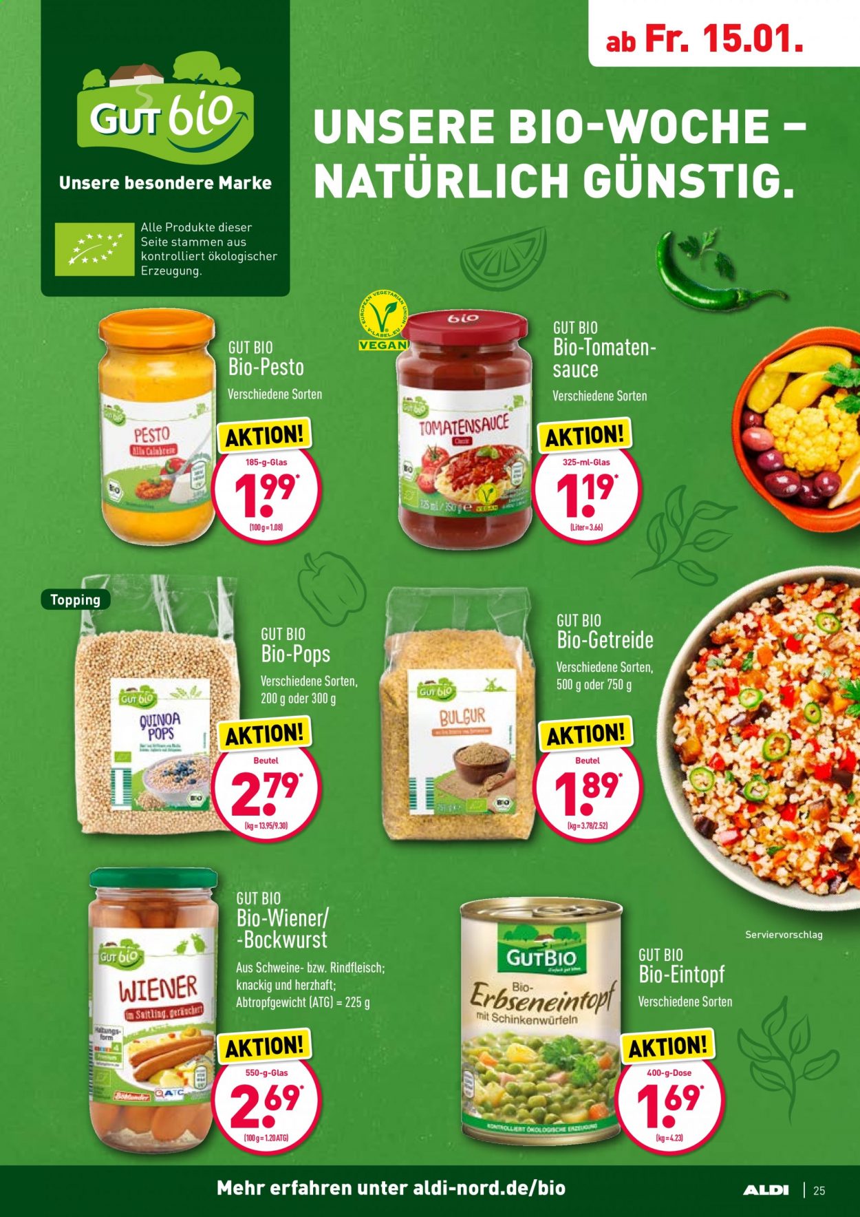 ALDI Nord Prospekte  - 11.01.2021 - 16.01.2021. Seite 25