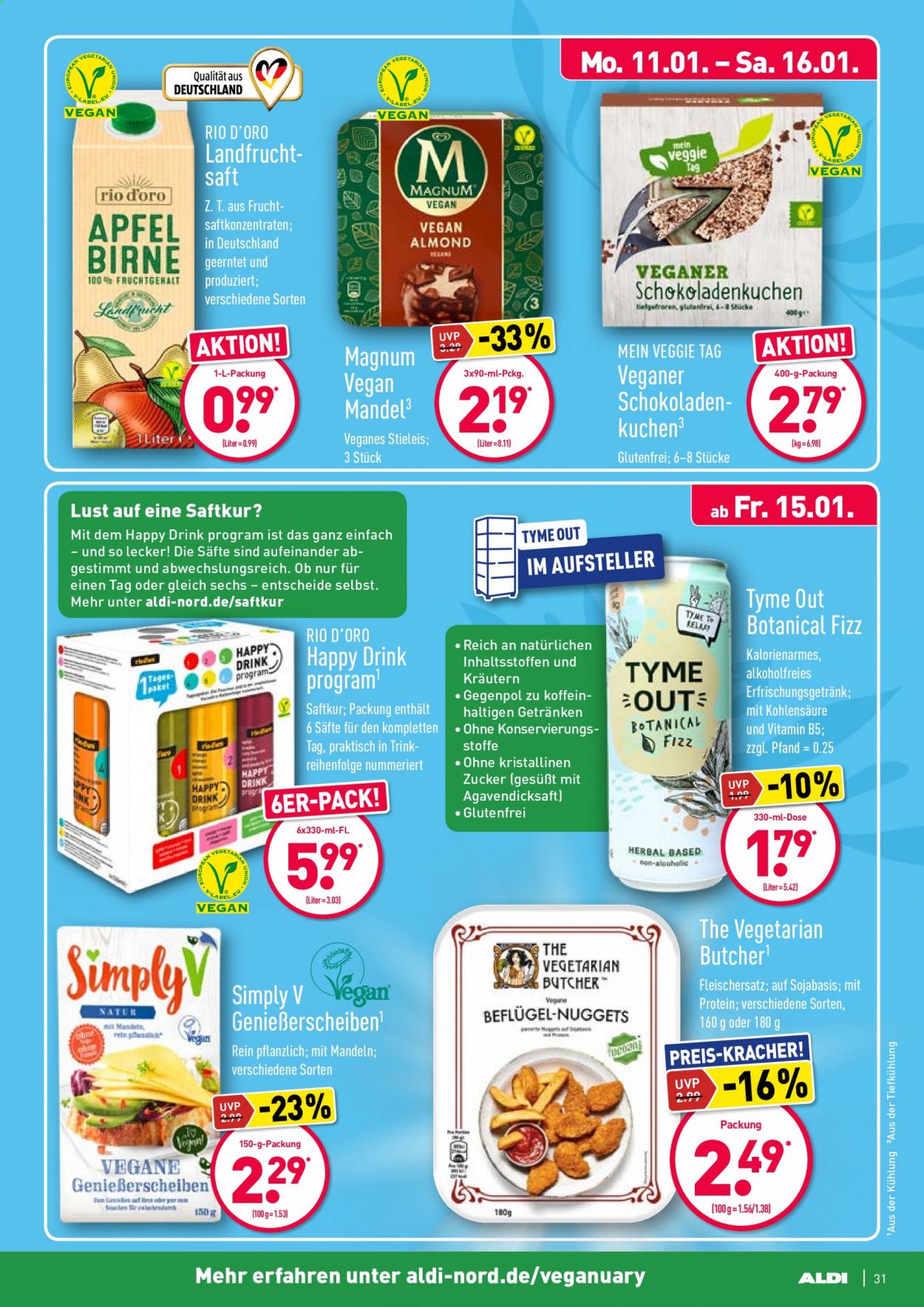 ALDI Nord Prospekte  - 11.01.2021 - 16.01.2021. Seite 31