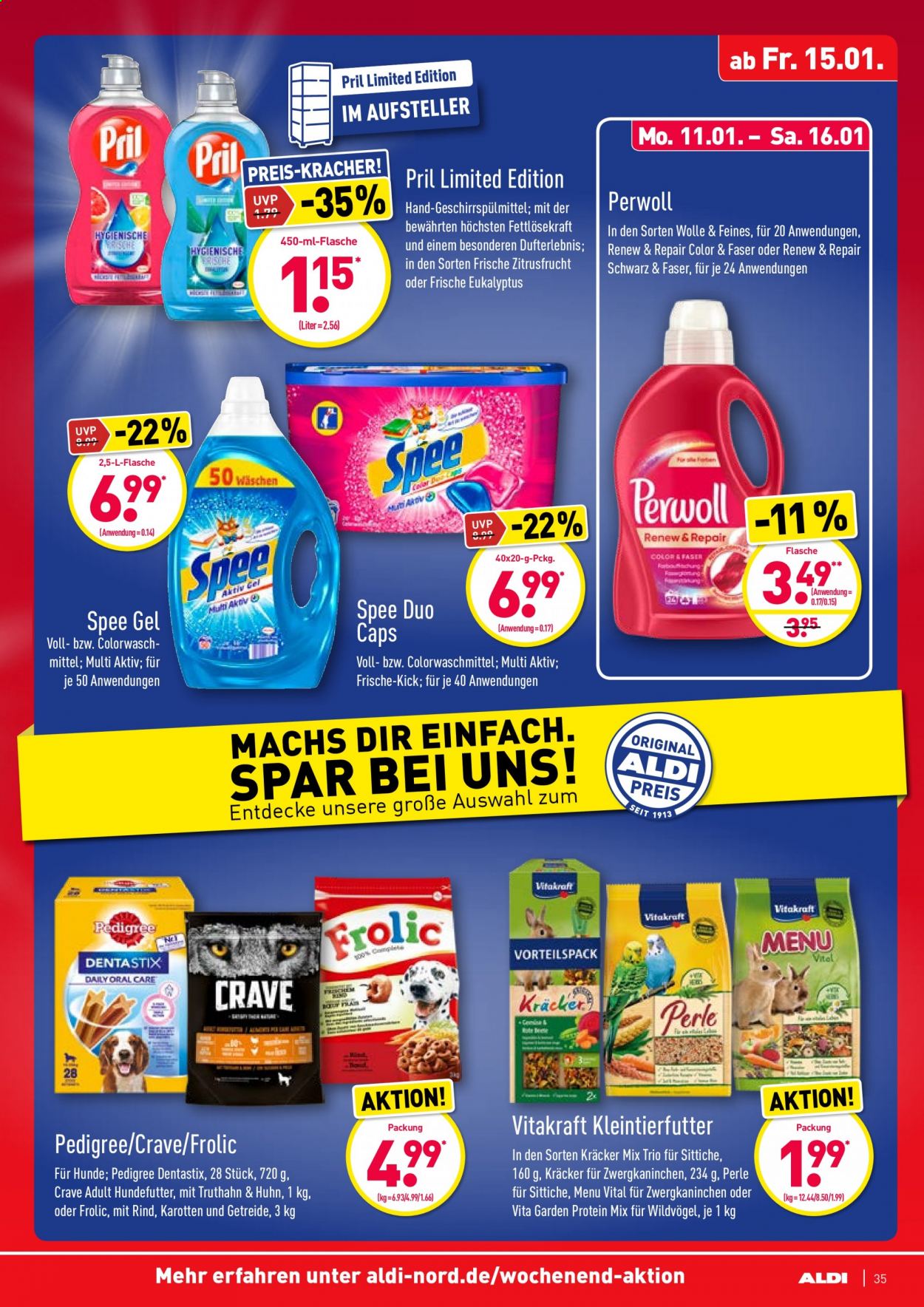 ALDI Nord Prospekte  - 11.01.2021 - 16.01.2021. Seite 35