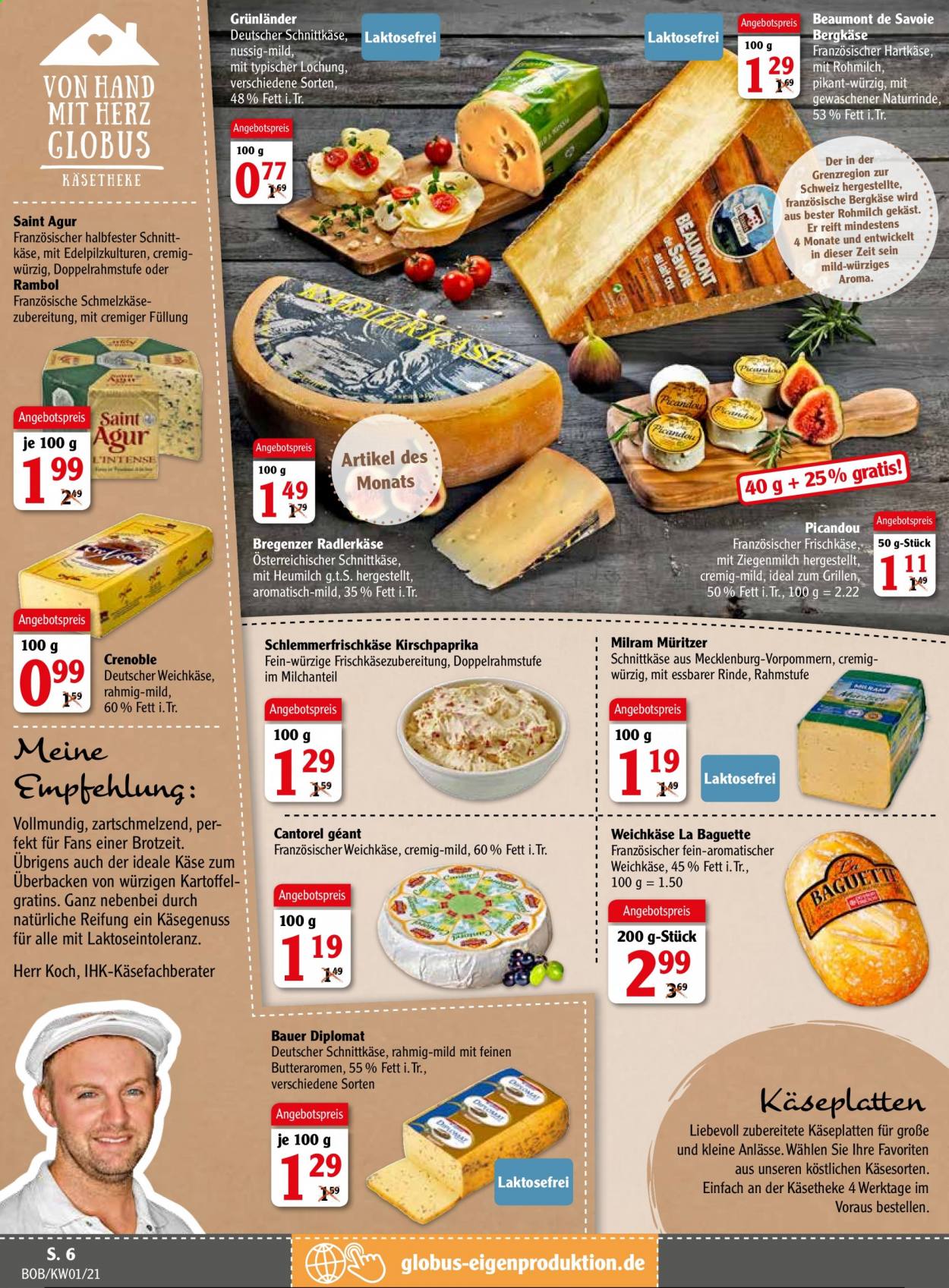 Globus Prospekte  - 4.01.2021 - 9.01.2021. Seite 6