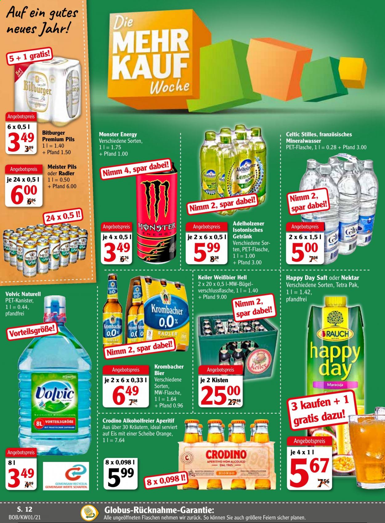 Globus Prospekte  - 4.01.2021 - 9.01.2021. Seite 12