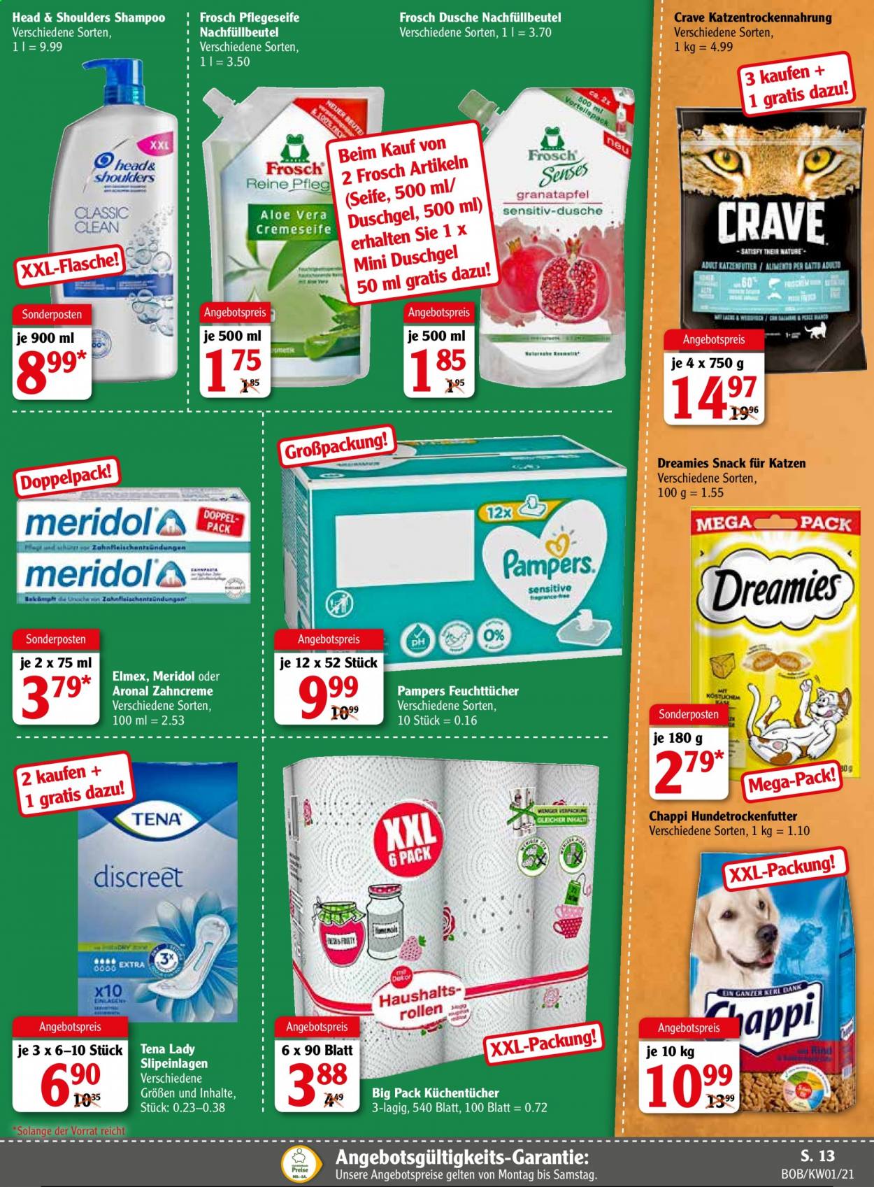 Globus Prospekte  - 4.01.2021 - 9.01.2021. Seite 13