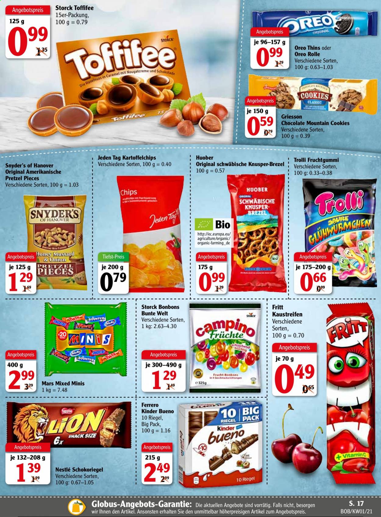 Globus Prospekte  - 4.01.2021 - 9.01.2021. Seite 17