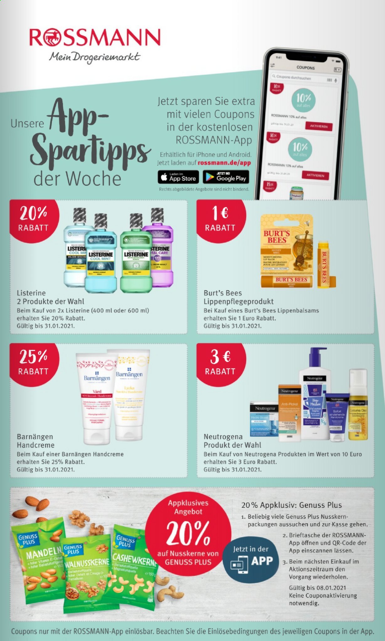 Rossmann Prospekte . Seite 1