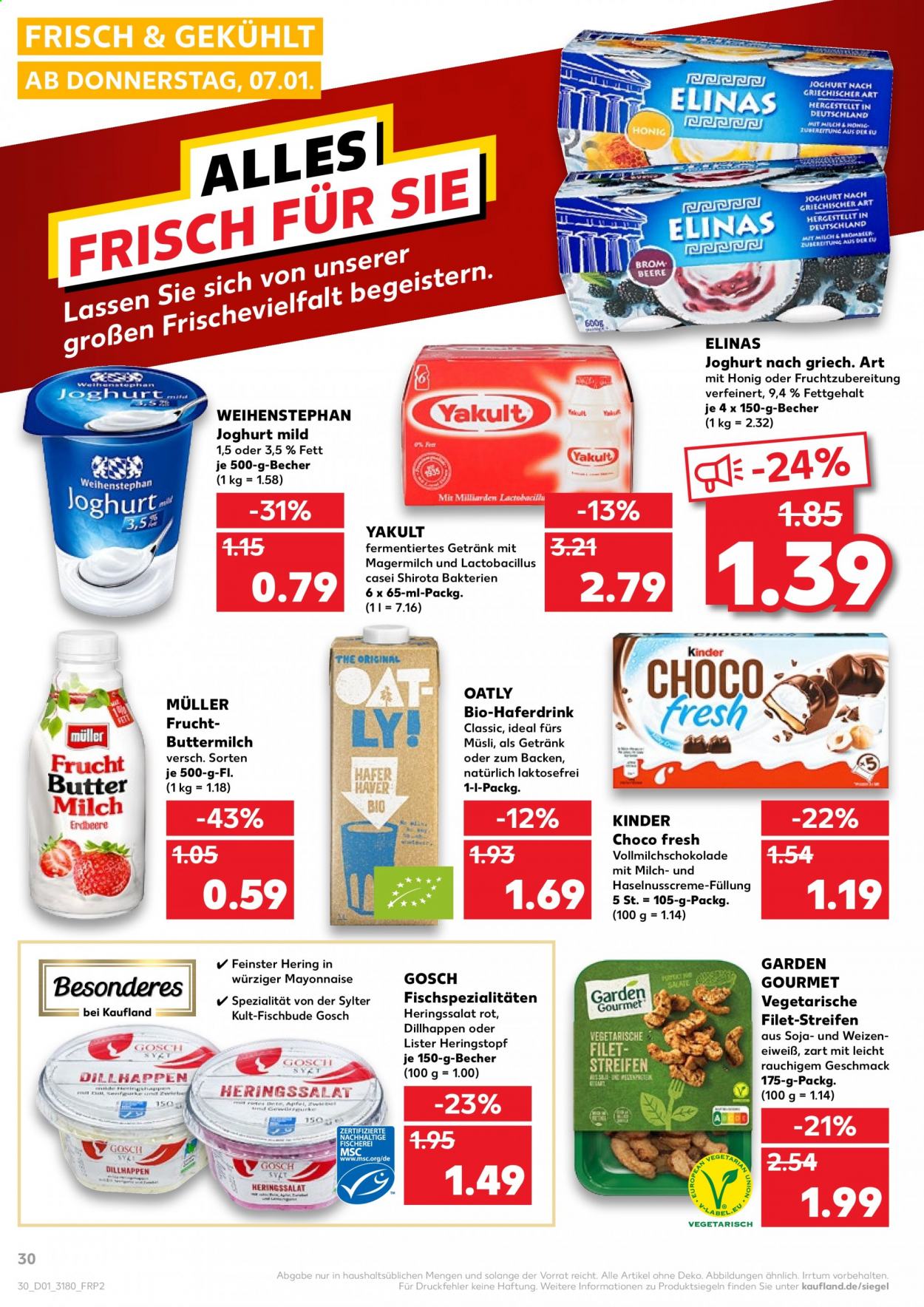 Kaufland Prospekte  - 7.01.2021 - 13.01.2021. Seite 30