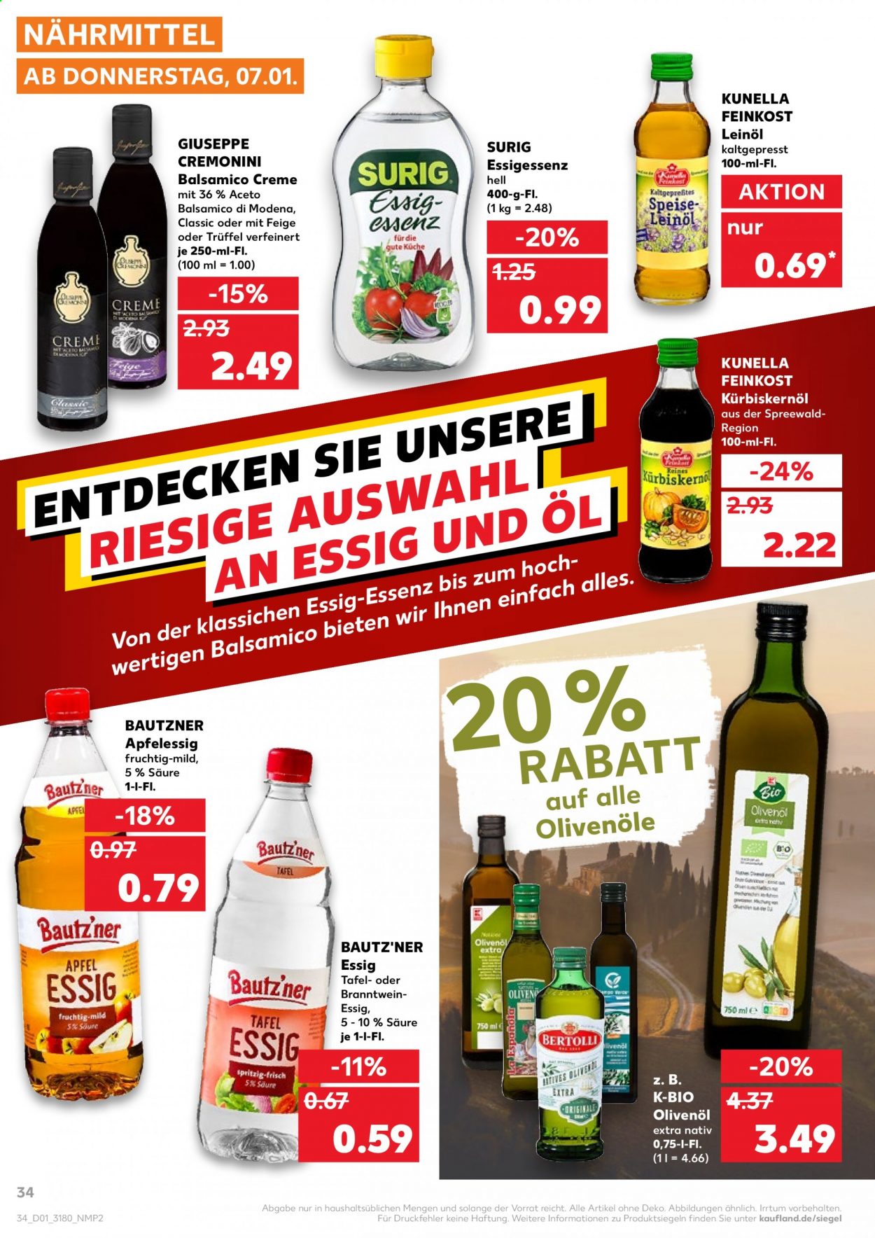 Kaufland Prospekte  - 7.01.2021 - 13.01.2021. Seite 34