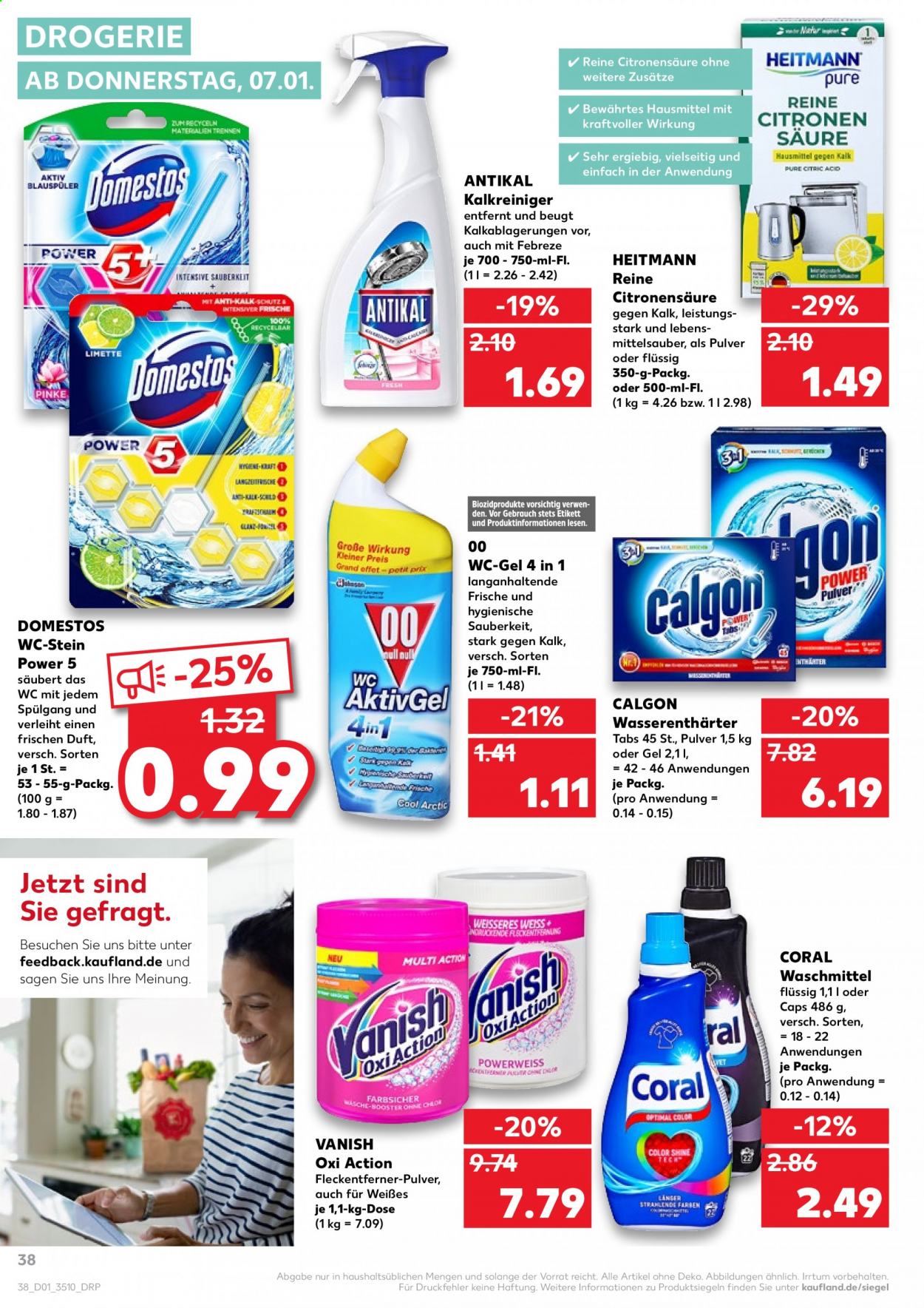 Kaufland Prospekte  - 7.01.2021 - 13.01.2021. Seite 38