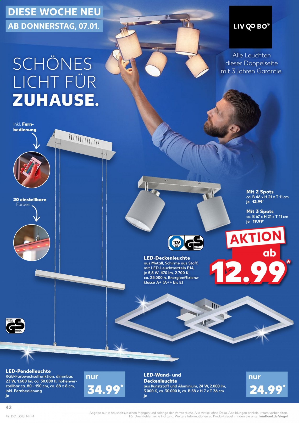 Kaufland Prospekte  - 7.01.2021 - 13.01.2021. Seite 42