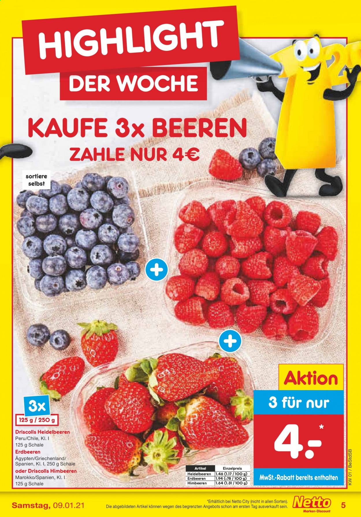 Netto Marken-Discount Prospekte  - 4.01.2021 - 9.01.2021. Seite 5