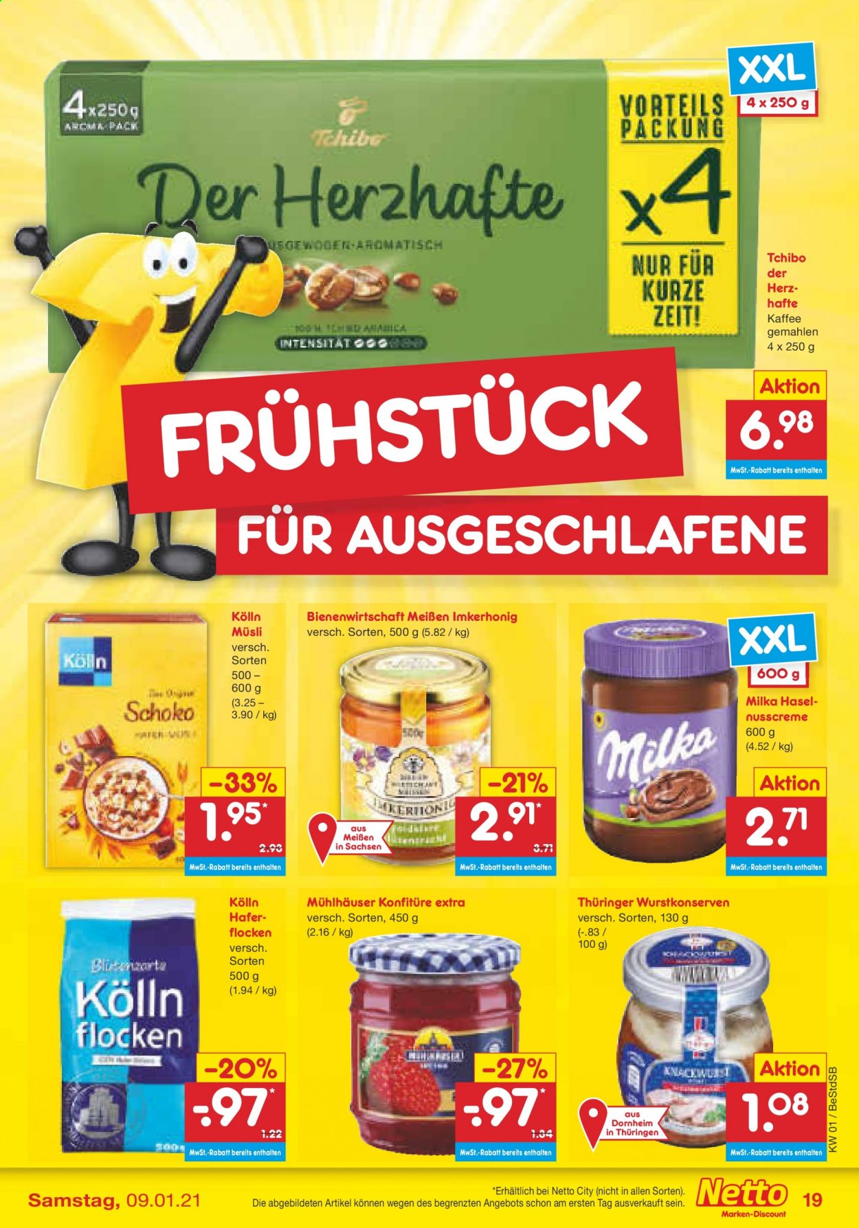 Netto Marken-Discount Prospekte  - 4.01.2021 - 9.01.2021. Seite 19