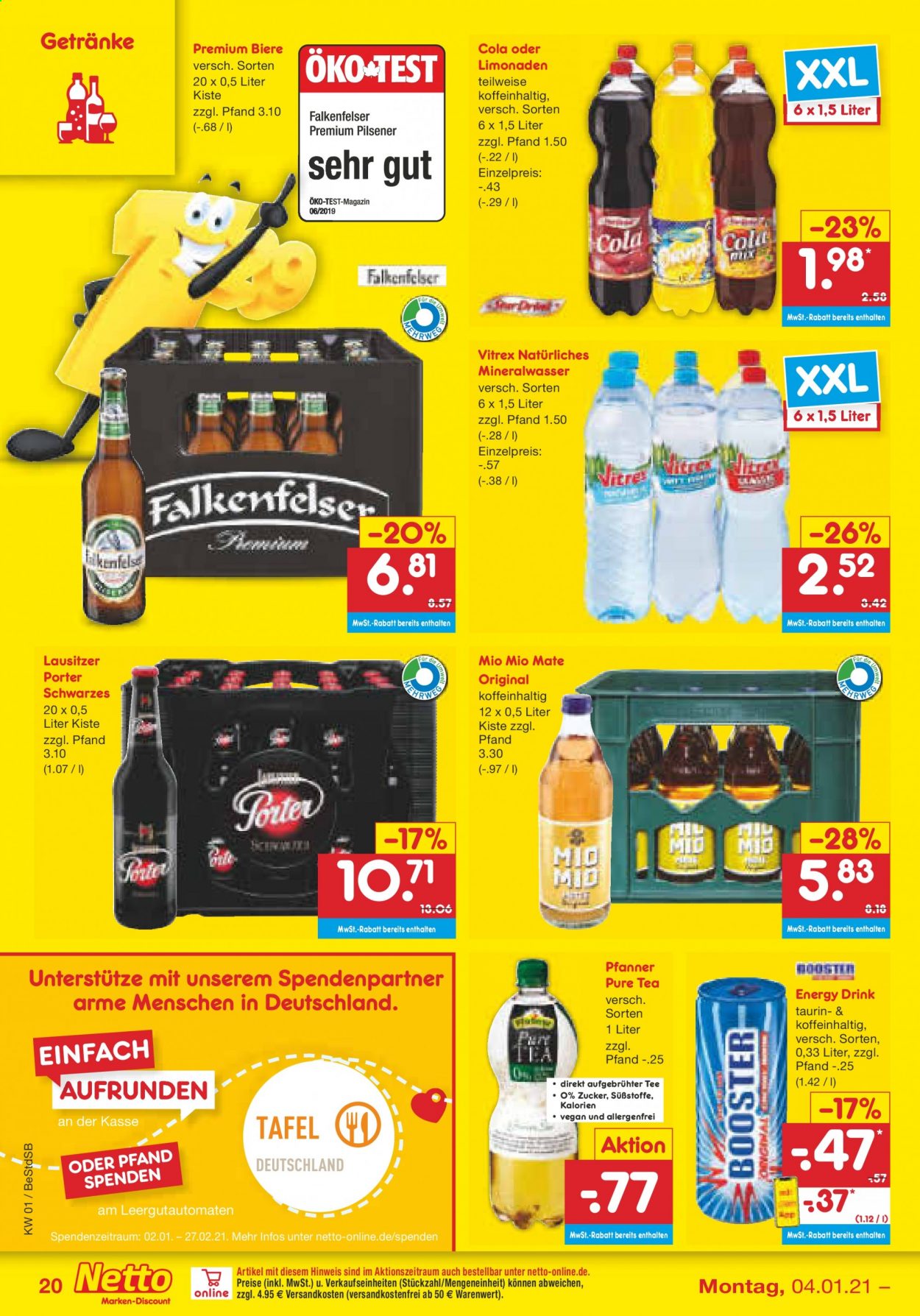 Netto Marken-Discount Prospekte  - 4.01.2021 - 9.01.2021. Seite 20