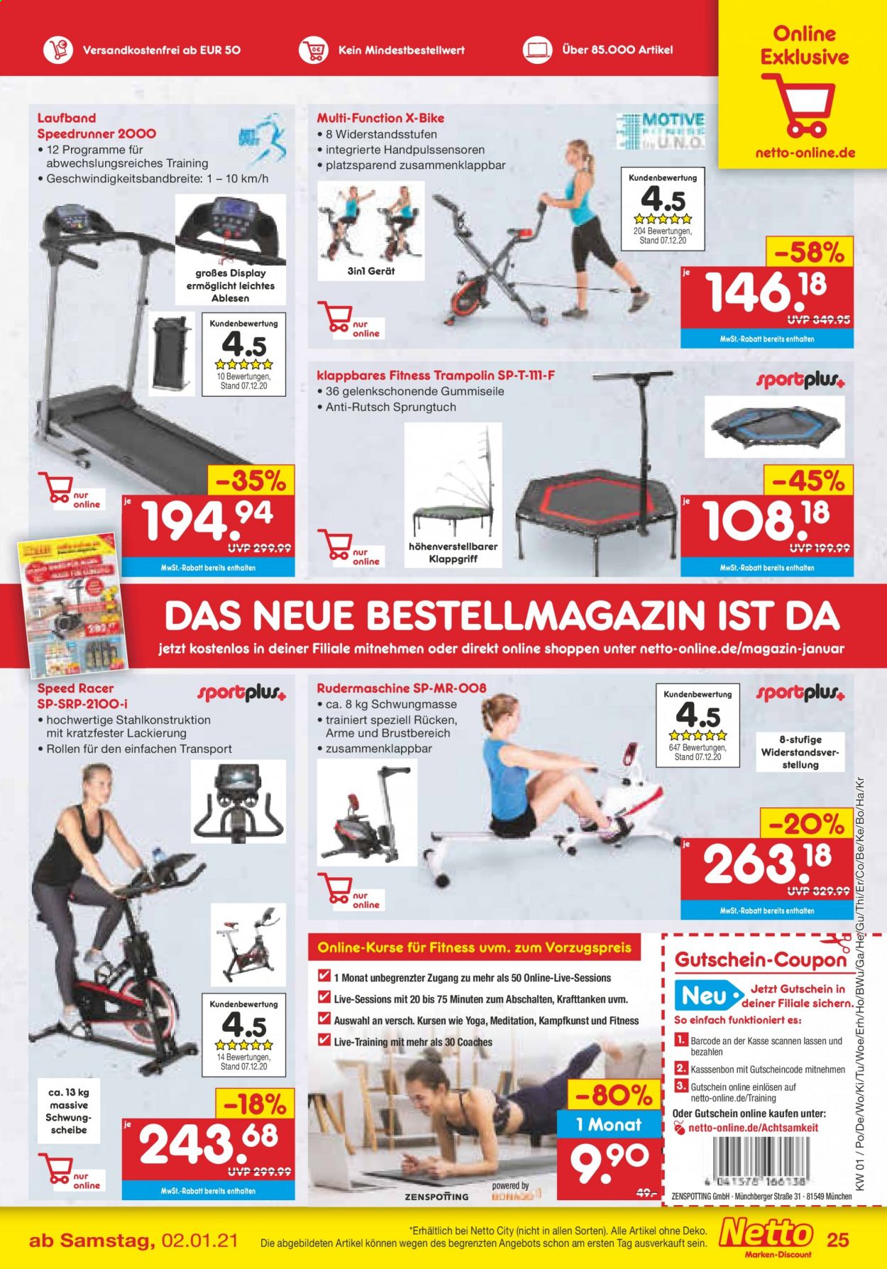 Netto Marken-Discount Prospekte  - 4.01.2021 - 9.01.2021. Seite 25