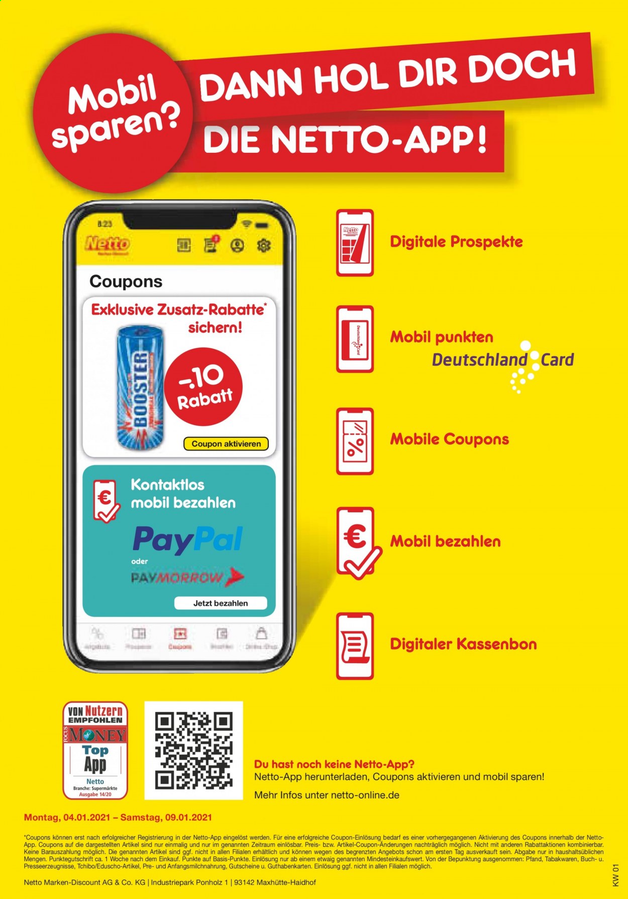 Netto Marken-Discount Prospekte  - 4.01.2021 - 9.01.2021. Seite 41