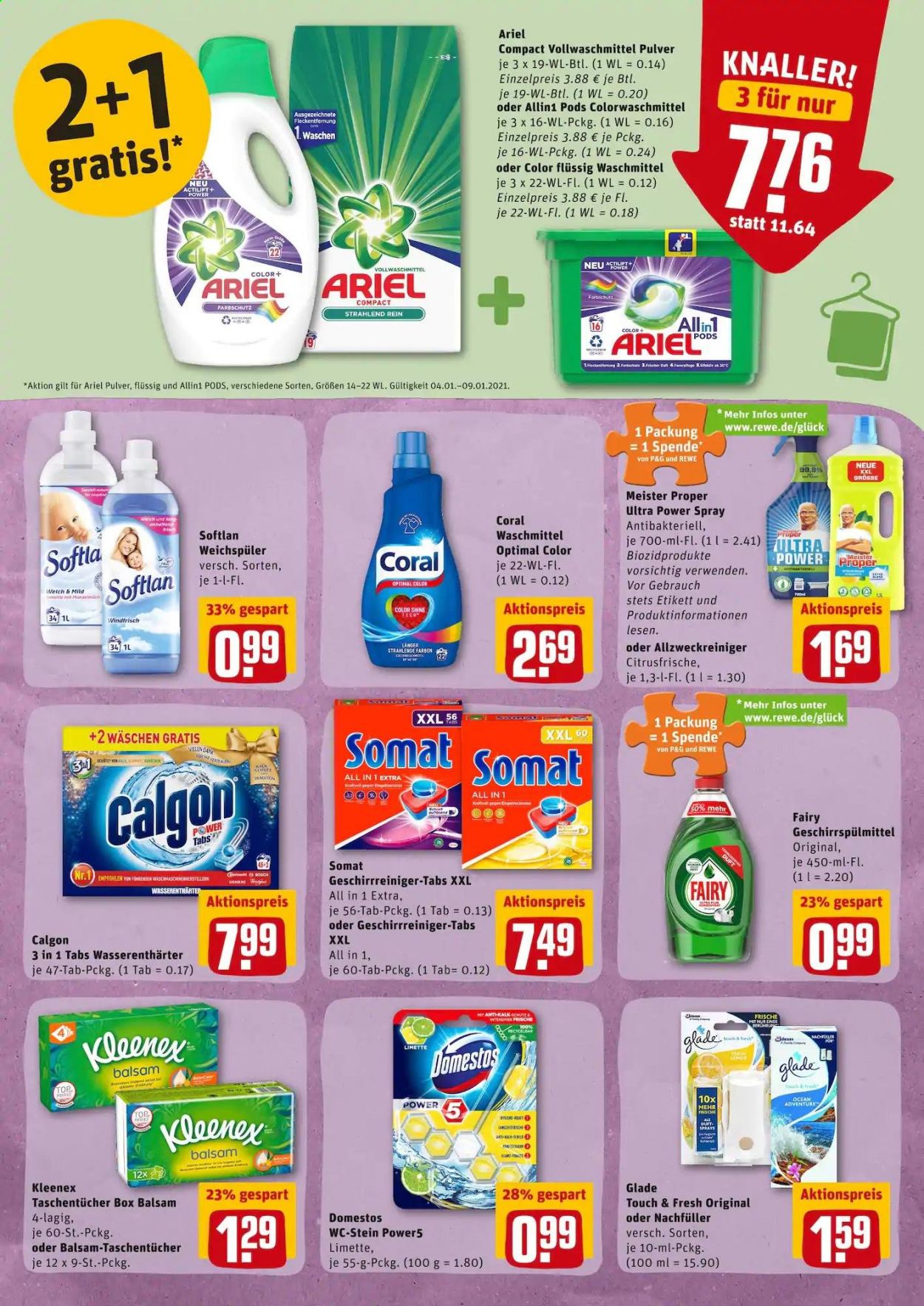 REWE Prospekte  - 4.01.2021 - 9.01.2021. Seite 17