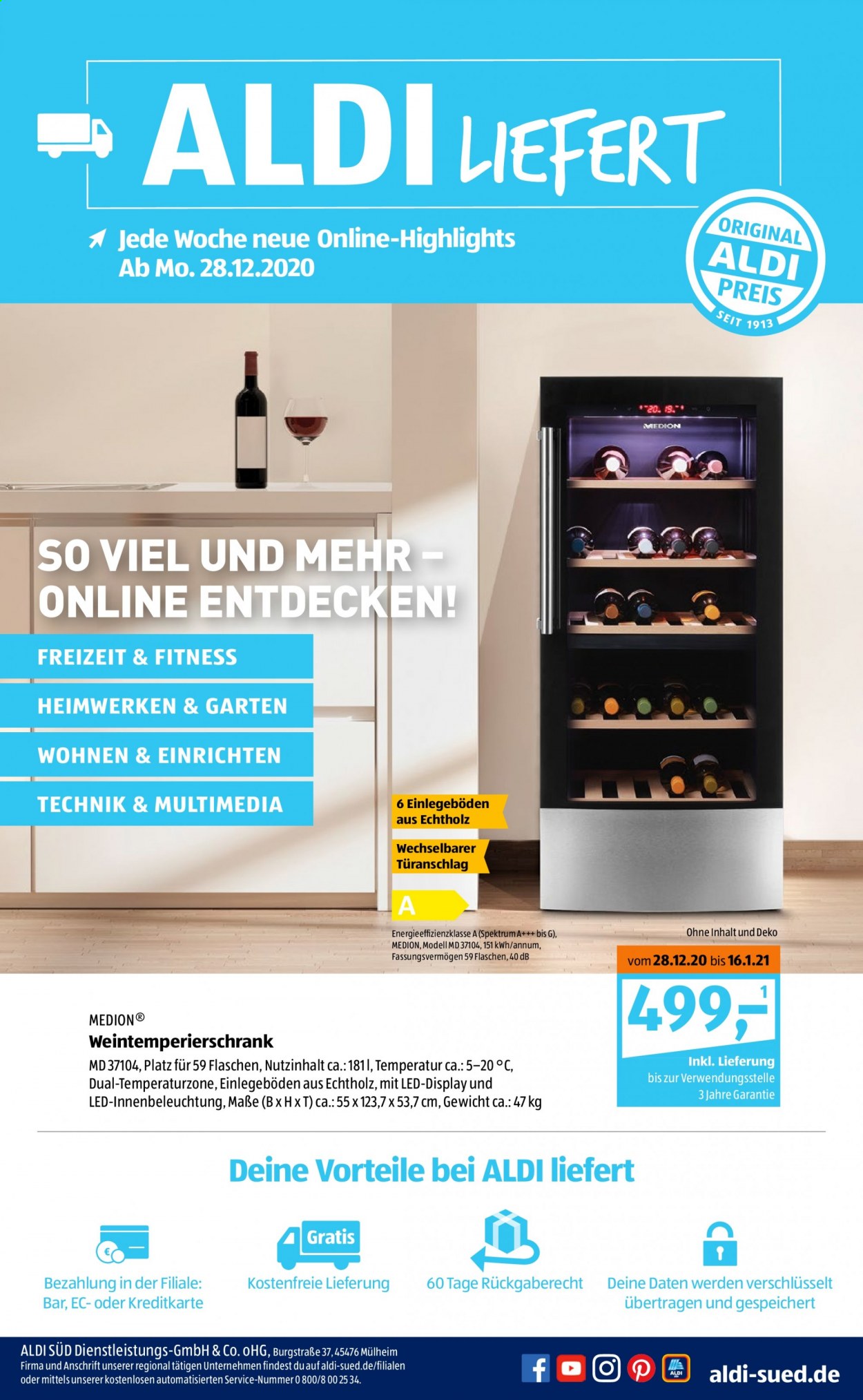 ALDI SÜD Prospekte . Seite 1