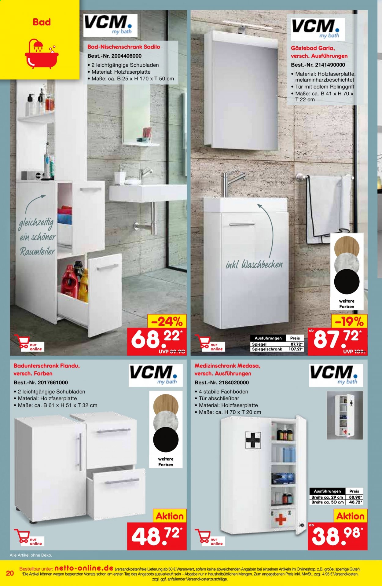 Netto Marken-Discount Prospekte  - 1.01.2021 - 31.01.2021. Seite 20