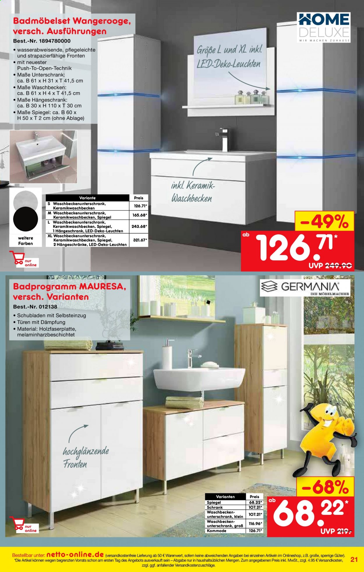 Netto Marken-Discount Prospekte  - 1.01.2021 - 31.01.2021. Seite 21