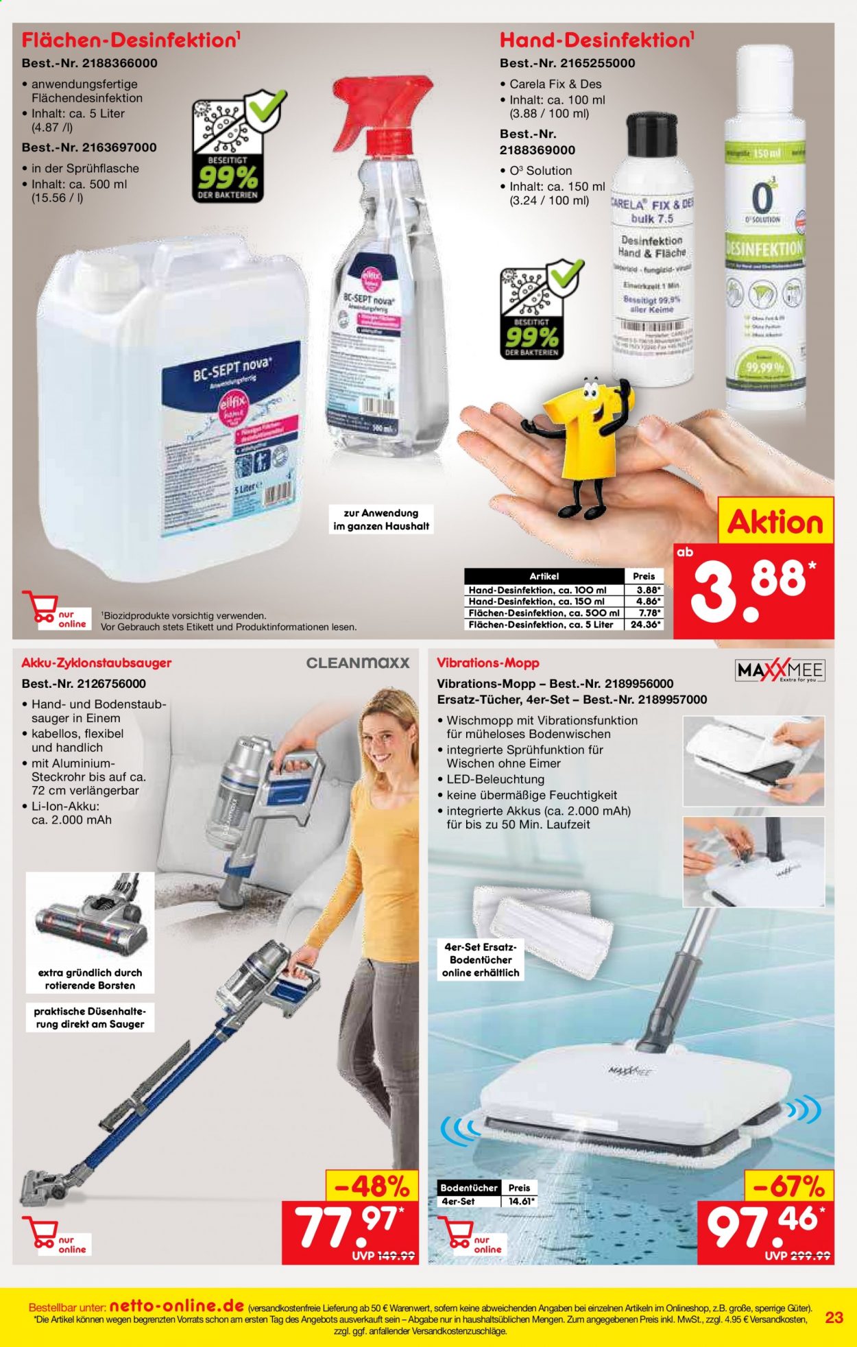 Netto Marken-Discount Prospekte  - 1.01.2021 - 31.01.2021. Seite 23