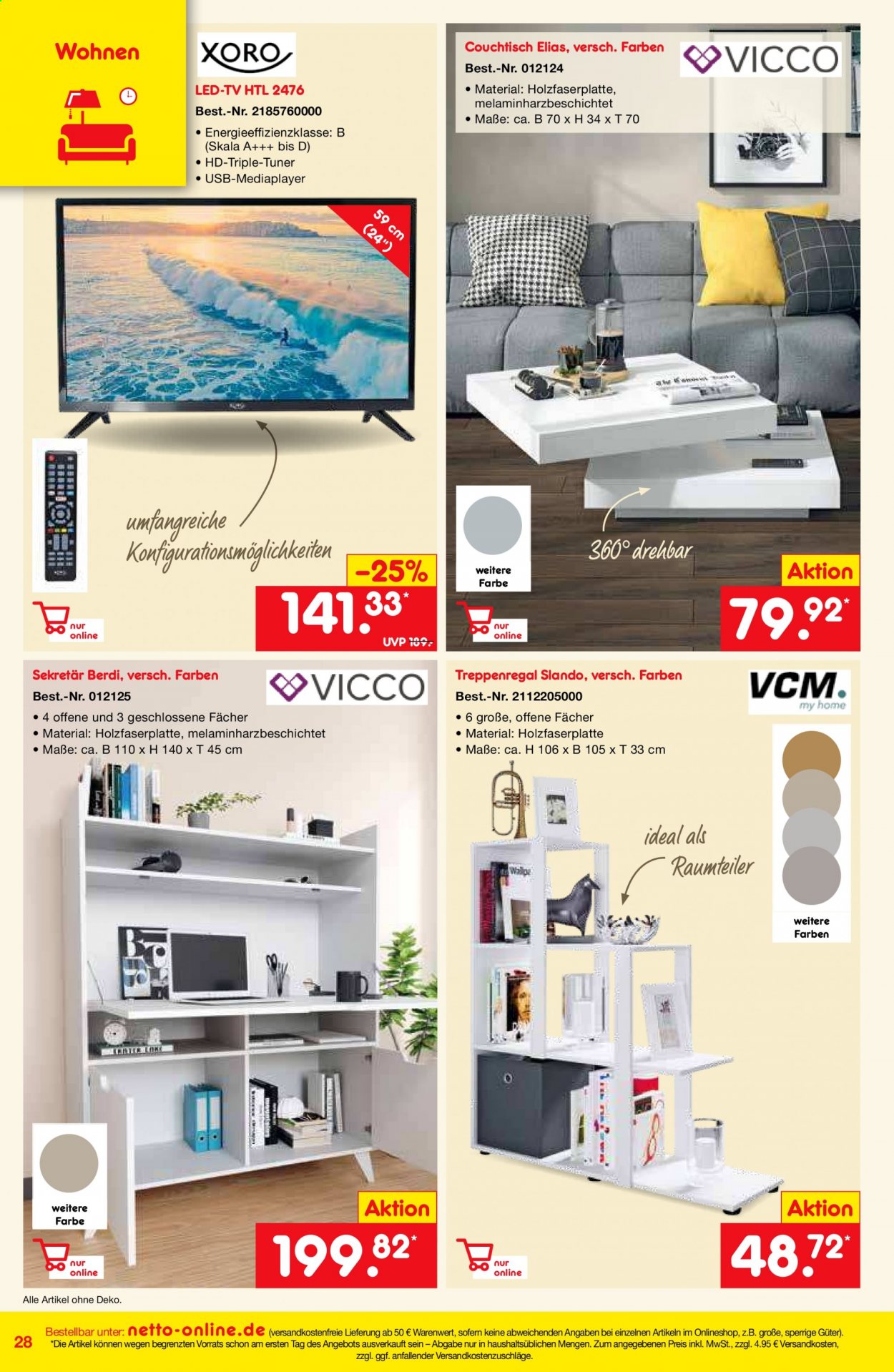 Netto Marken-Discount Prospekte  - 1.01.2021 - 31.01.2021. Seite 28